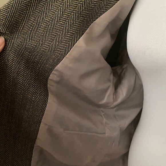 New Winter Single Breast notched collar long-sleeved Woolen Blazer Jacket Suit - Picture 5 of 7